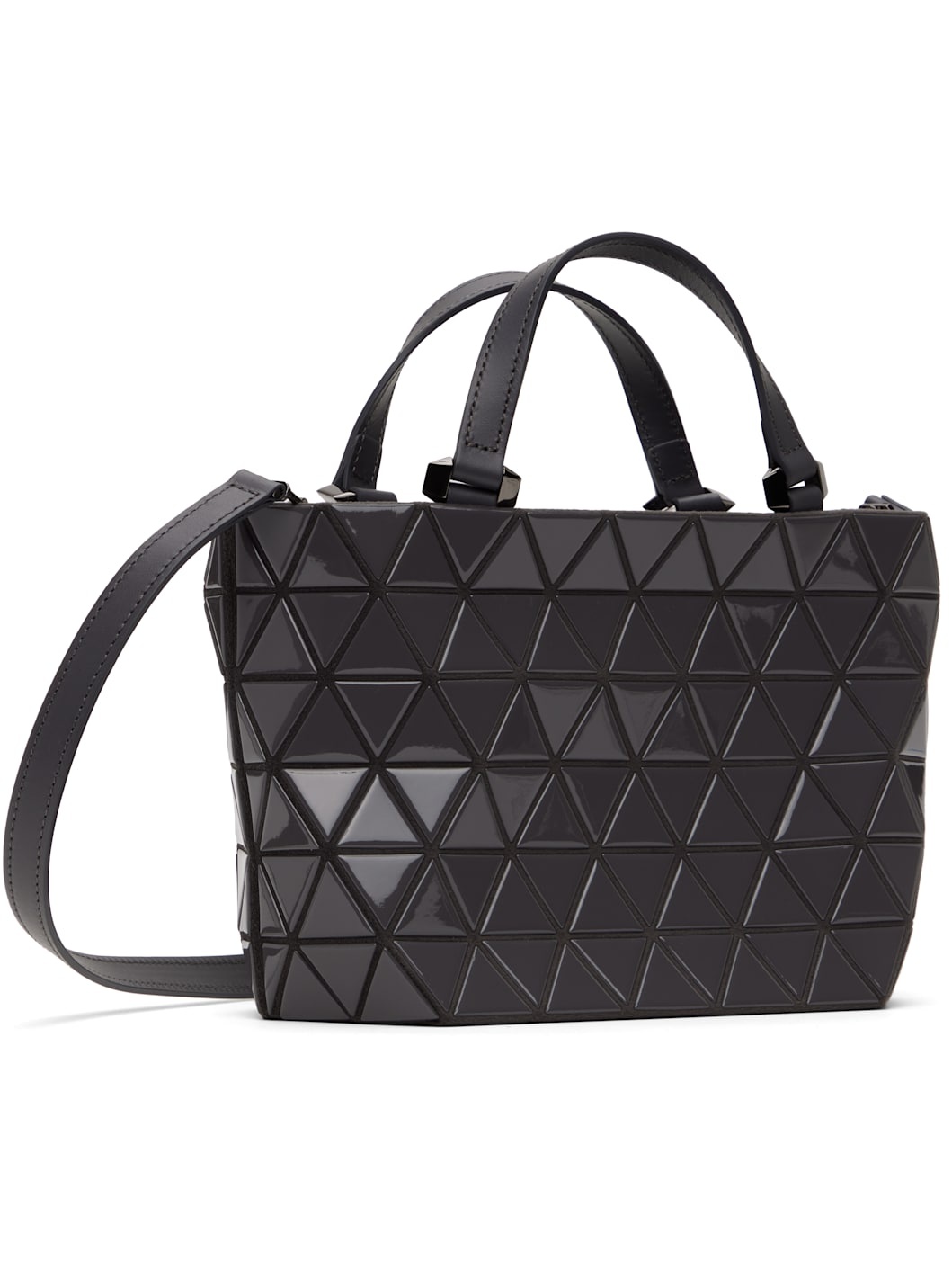 Gray Crystal Gloss Bag - 3