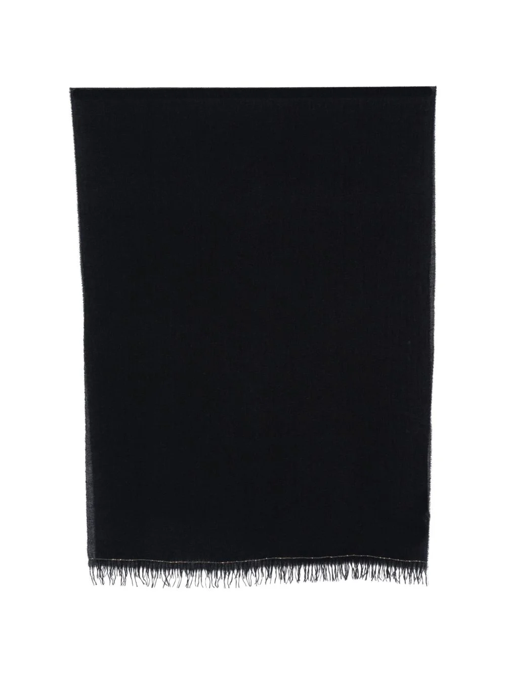 fringe-trim scarf - 1