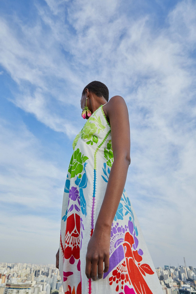 Tropical Graphic Maxi Dress 4