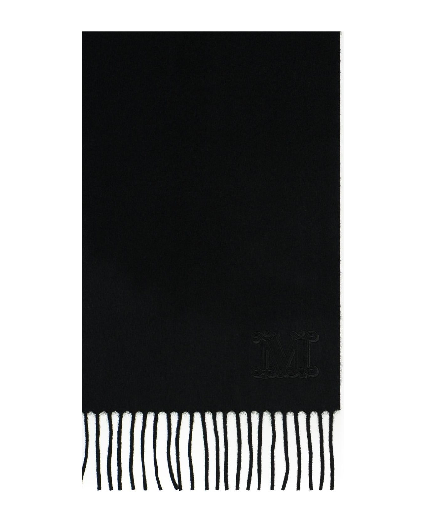 'wsdalia' Black Cashmere Scarf - 3