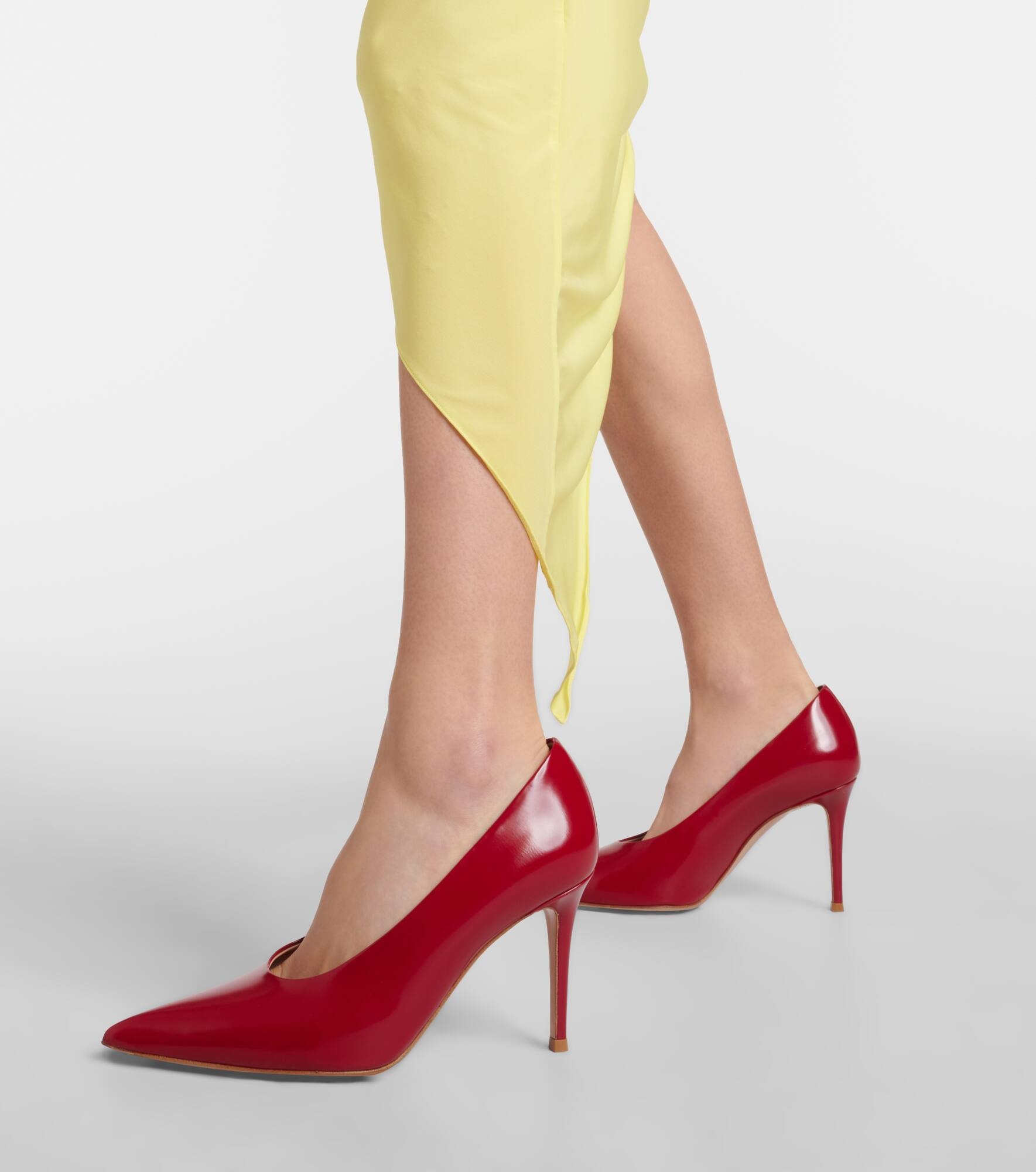 85 leather pumps - 4