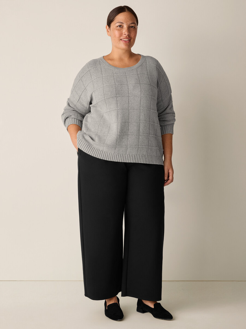 Cotton & Recycled Cashmere Crew Neck Top 6