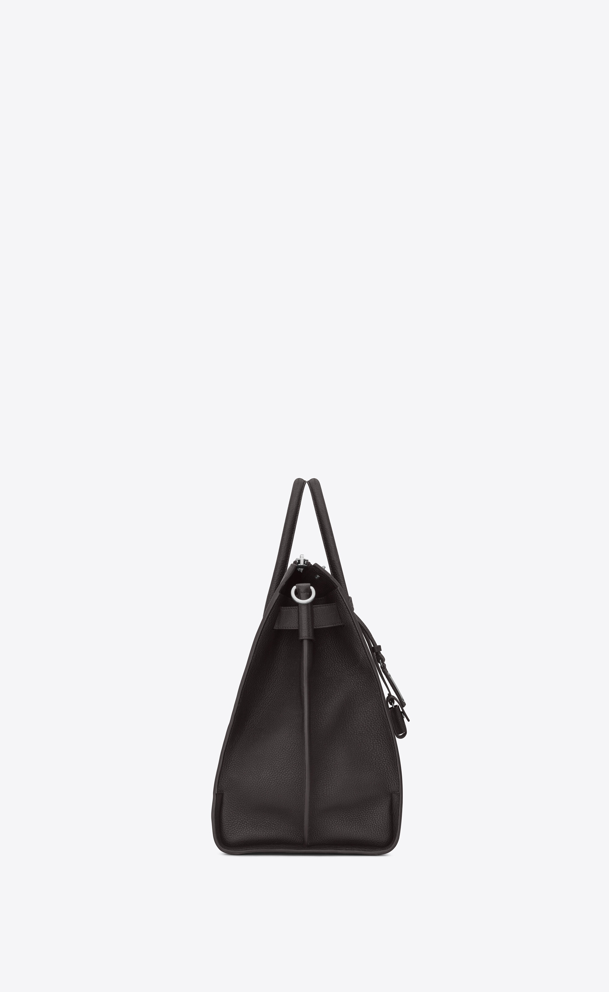 sac de jour 48h duffle bag in grained leather - 3