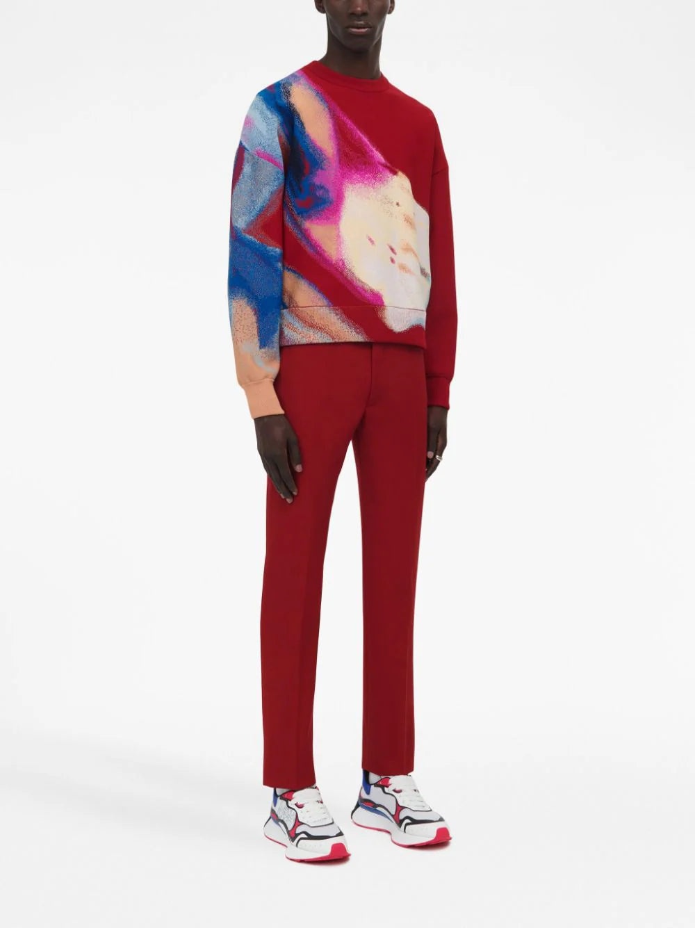 LUMINOUS FLOWER JACQUARD JUMPER - 3