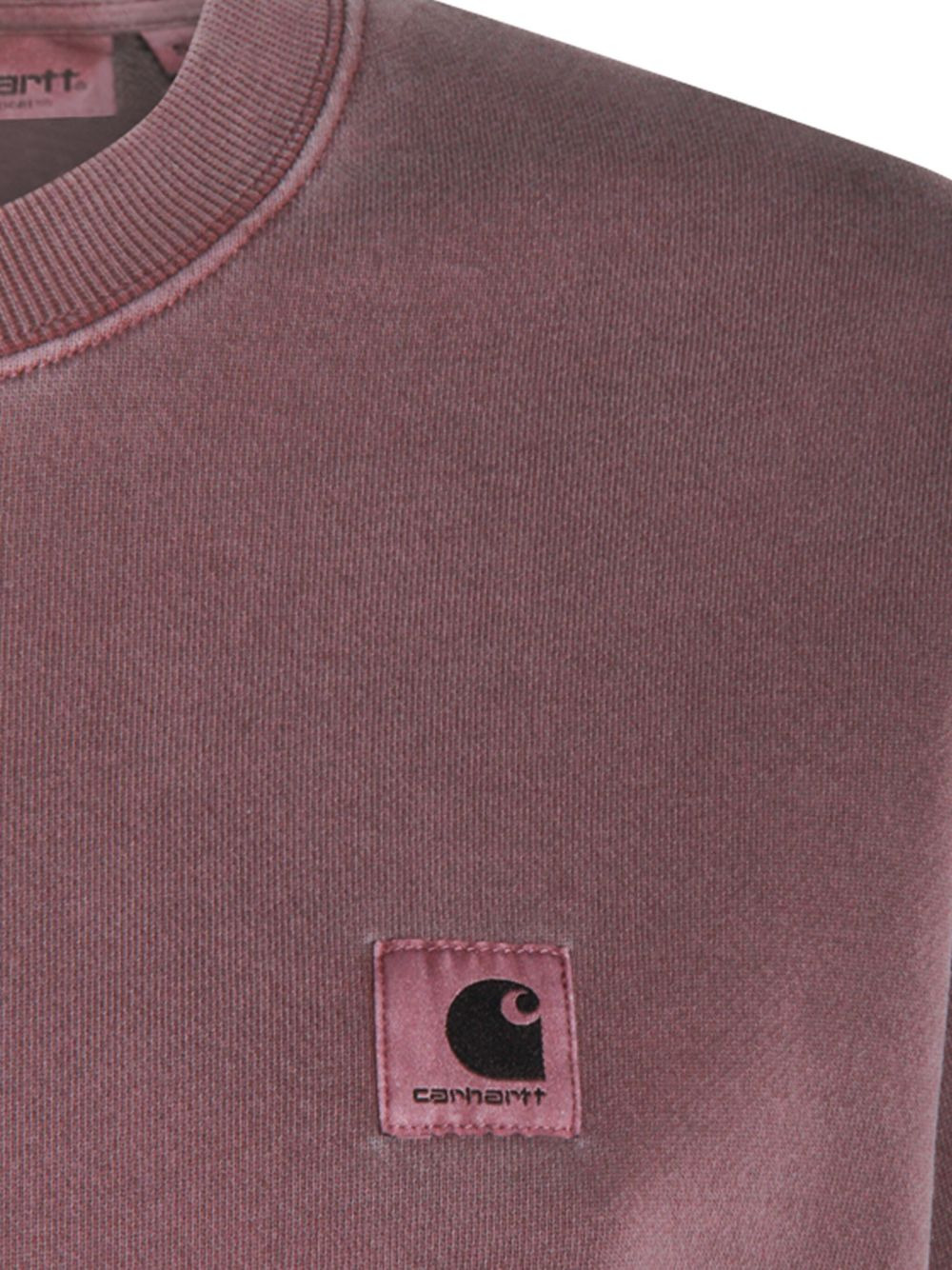 logo-patch crew-neck sweatshirt - 4