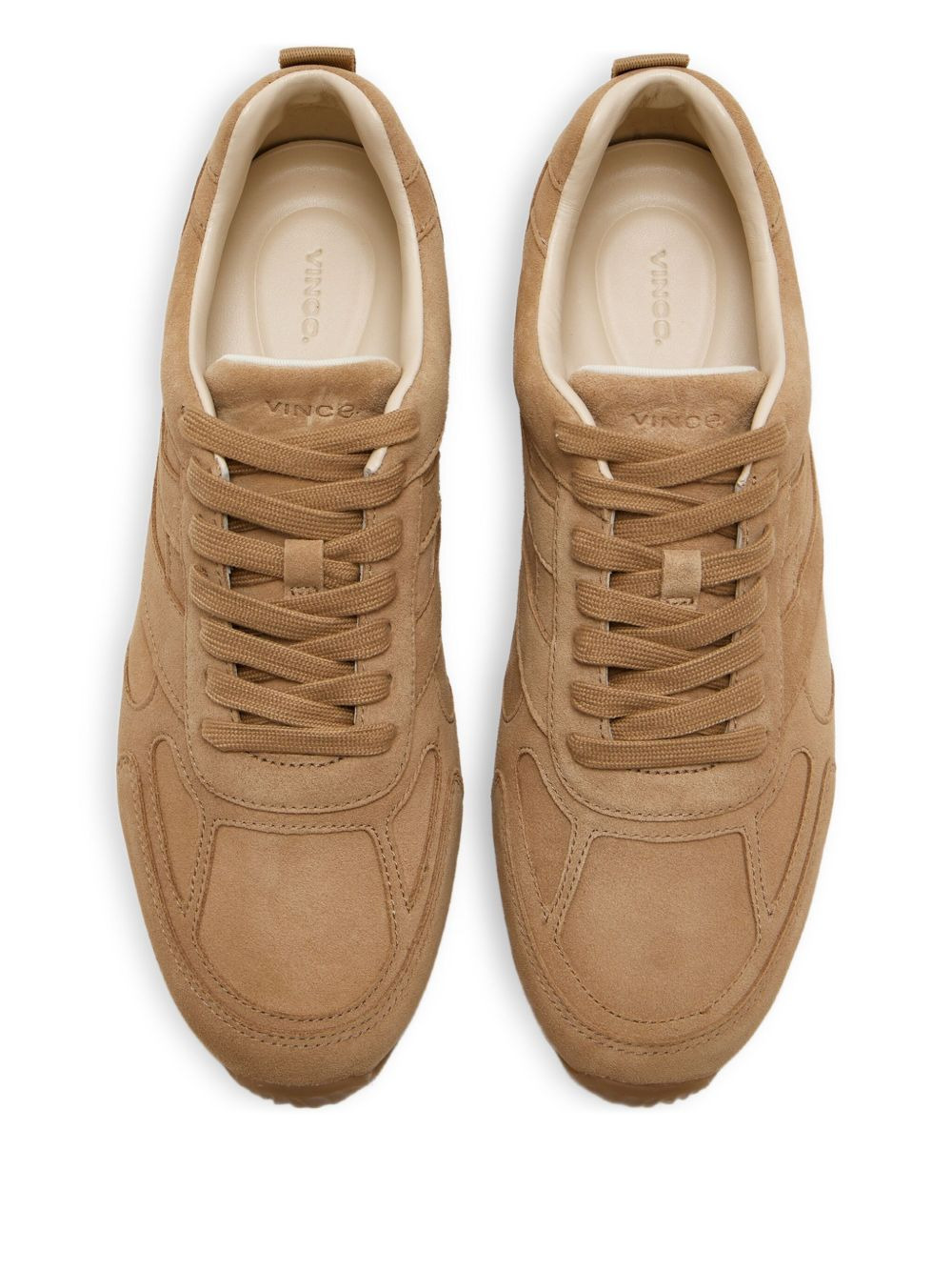 Mojave suede lace-up sneakers - 3