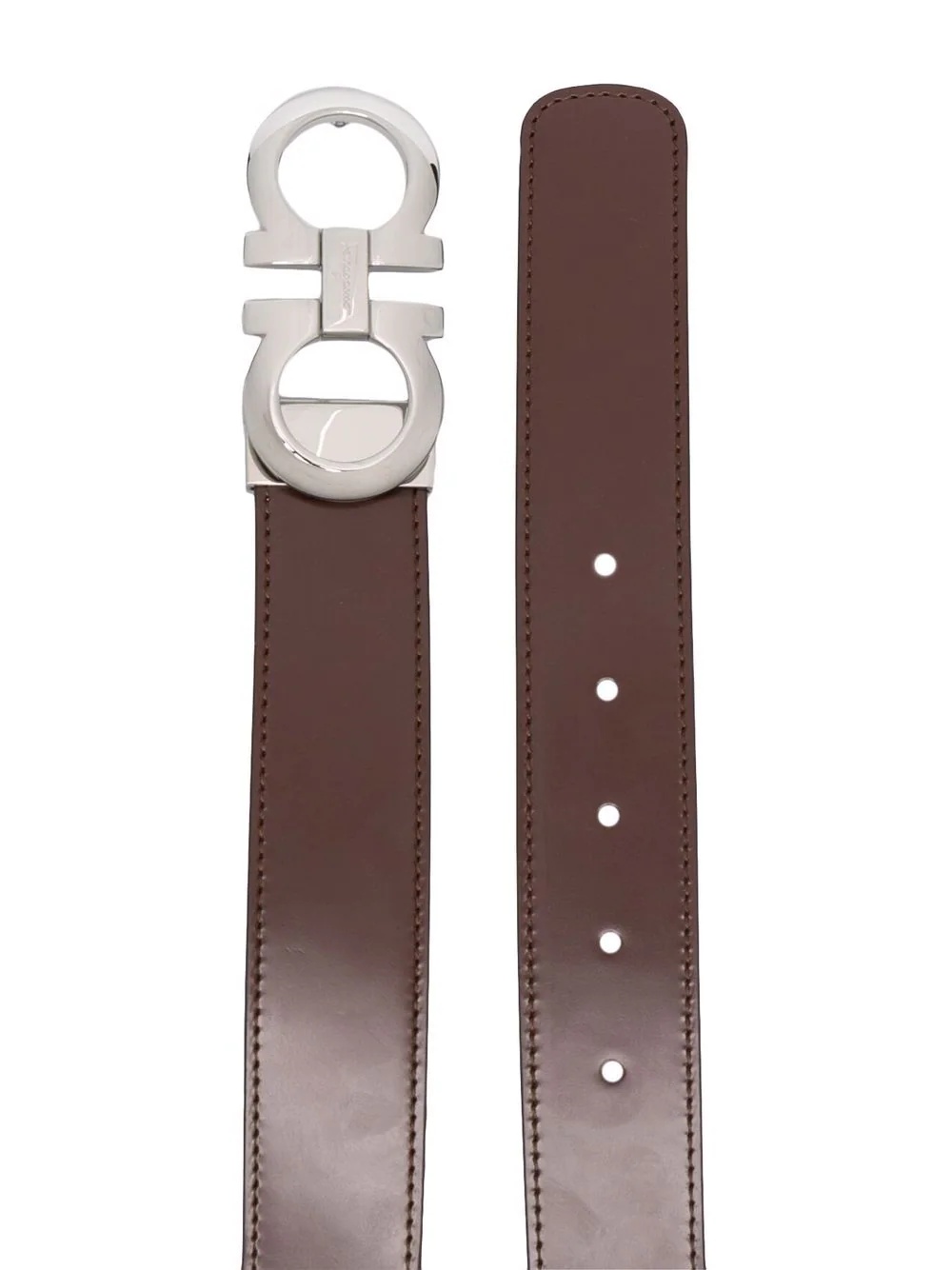 Gancini-plaque buckle belt - 2