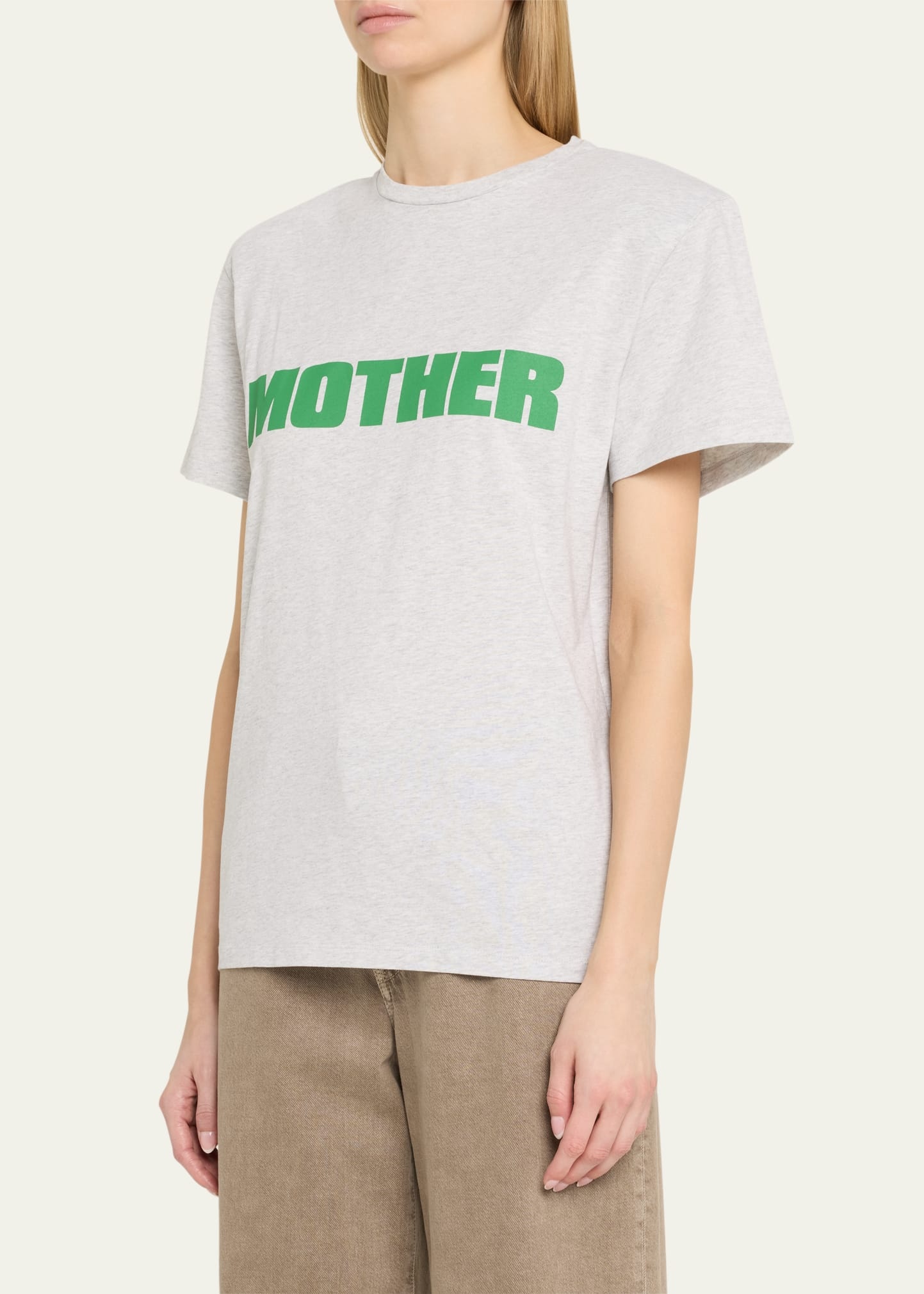 Mother Typographic Cotton T-Shirt - 4