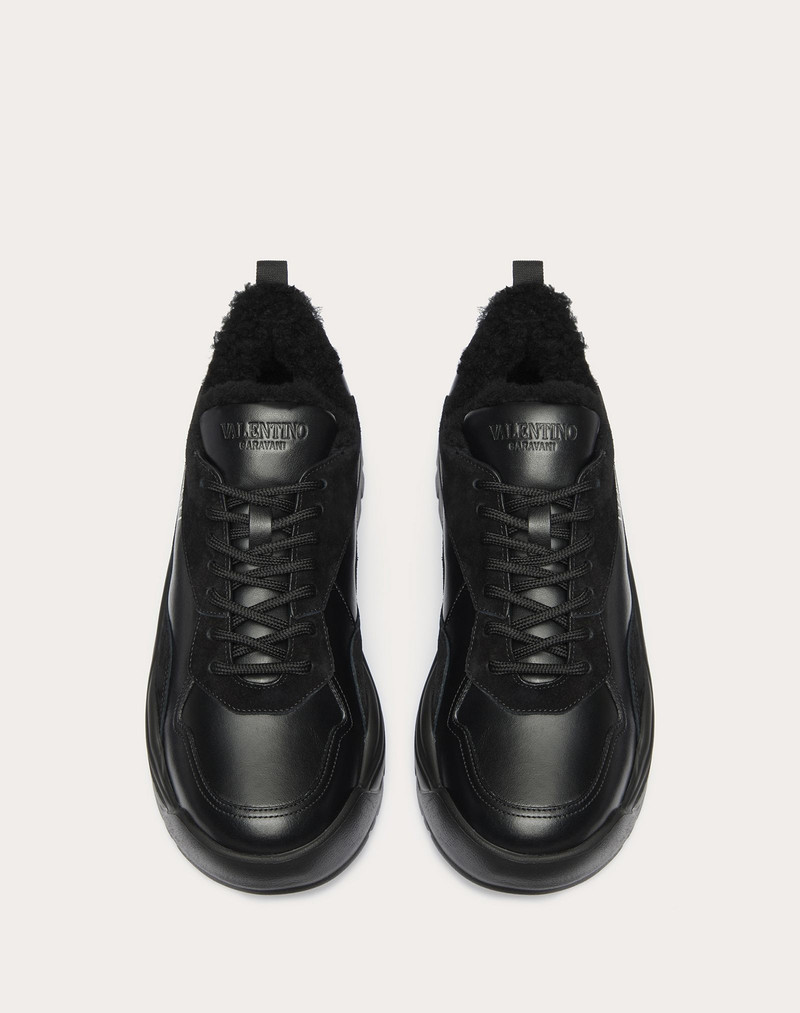 Gumboy Sneaker with shearling lining 4