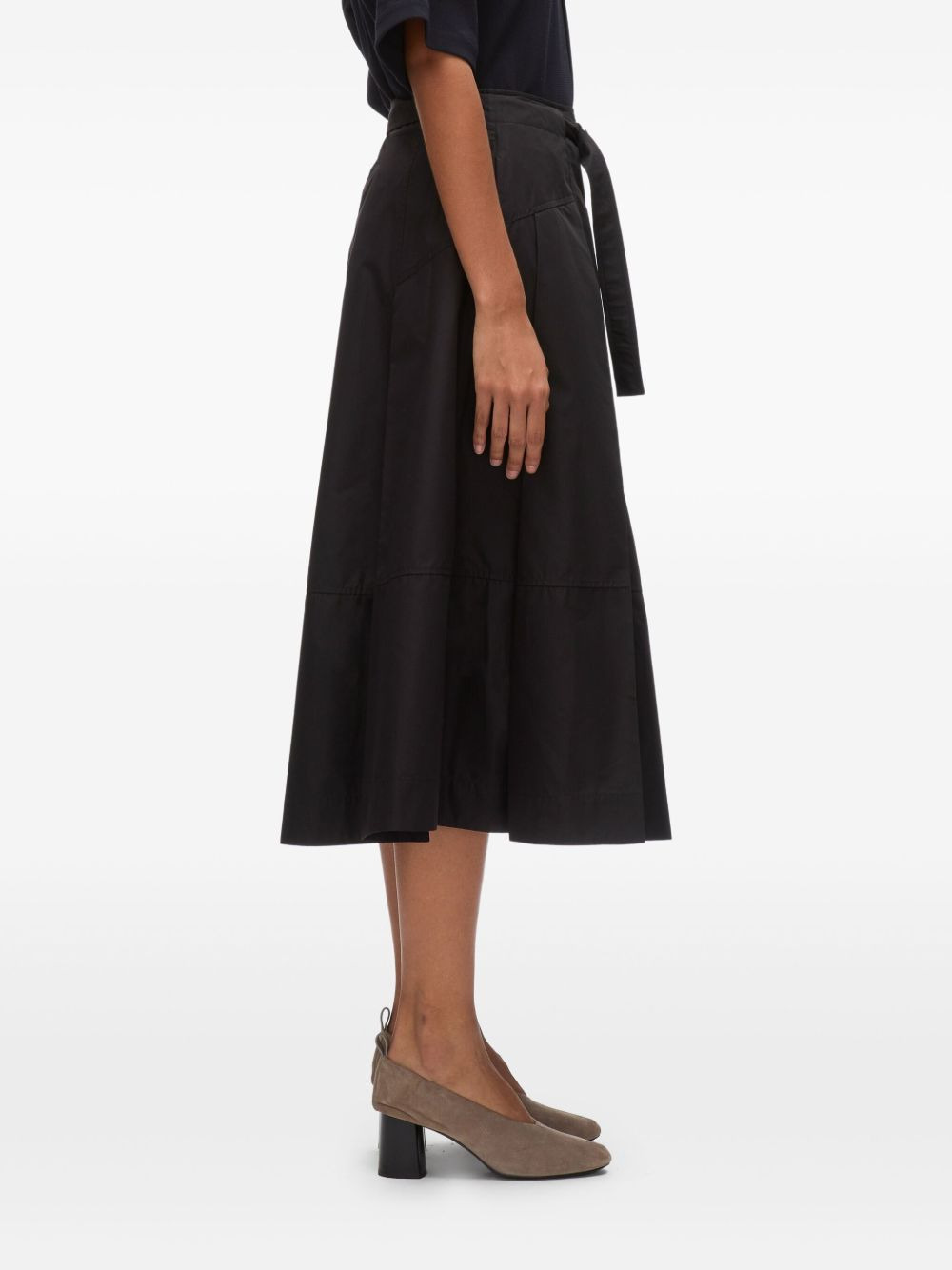 belted midi skirt - 3