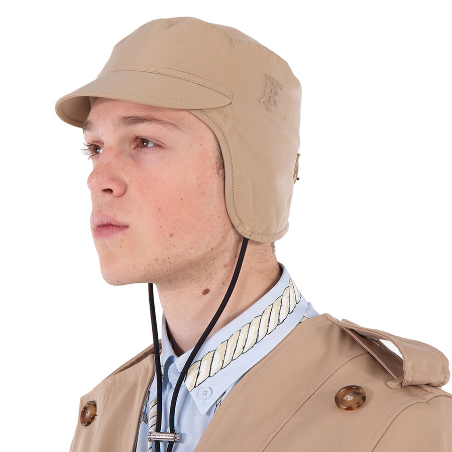 Burberry Men's George Drawstring Hat in Honey - 2