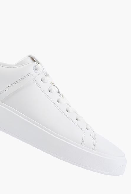 Smooth white leather B-Court sneakers - 6