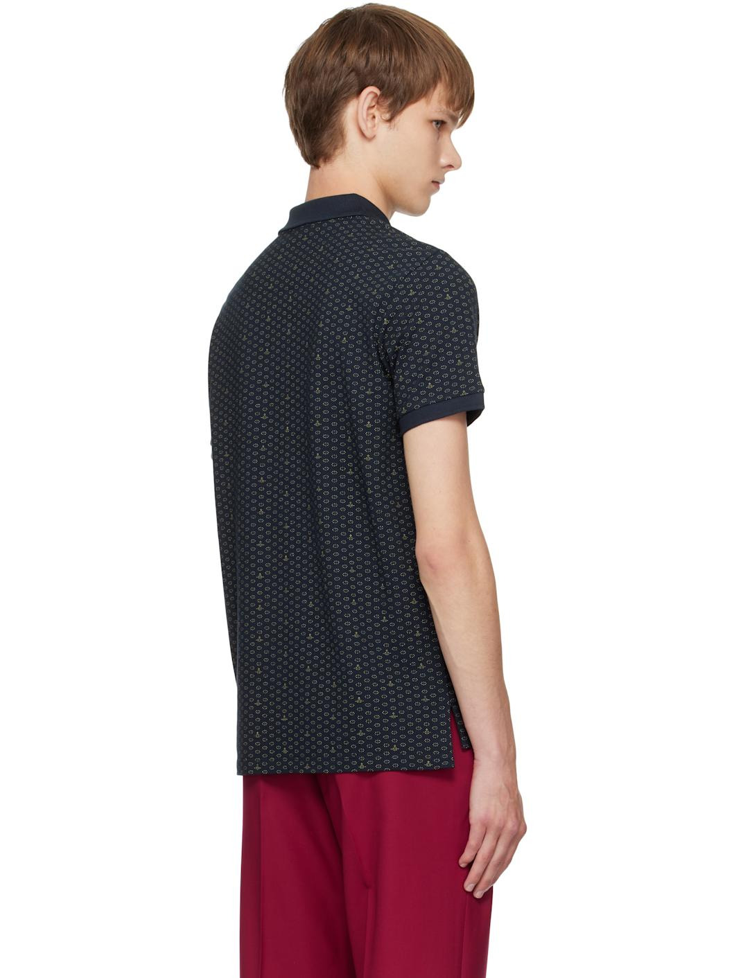 Navy Classic Polo - 3