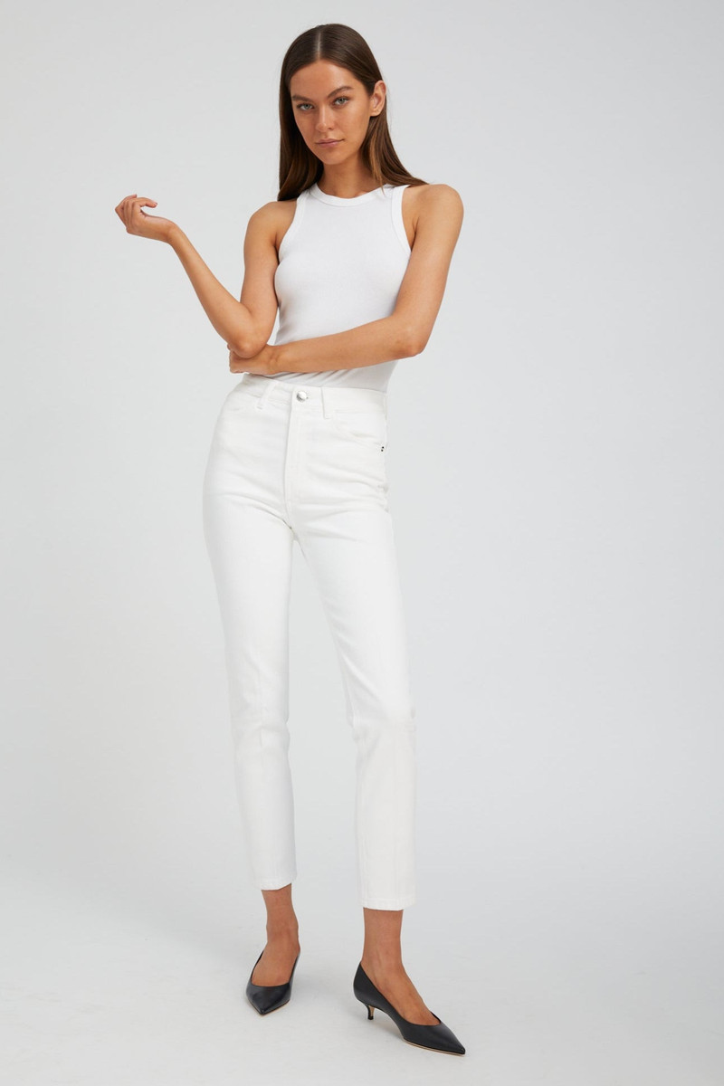SPRWMN BILLIE SKINNY STRAIGHT LEG DENIM outlook
