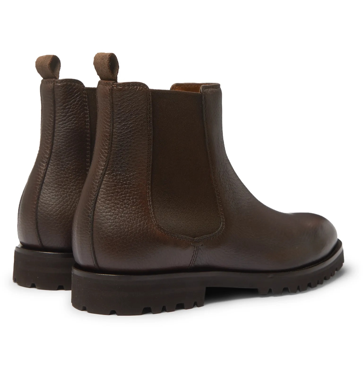 Full-Grain Leather Chelsea Boots - 5