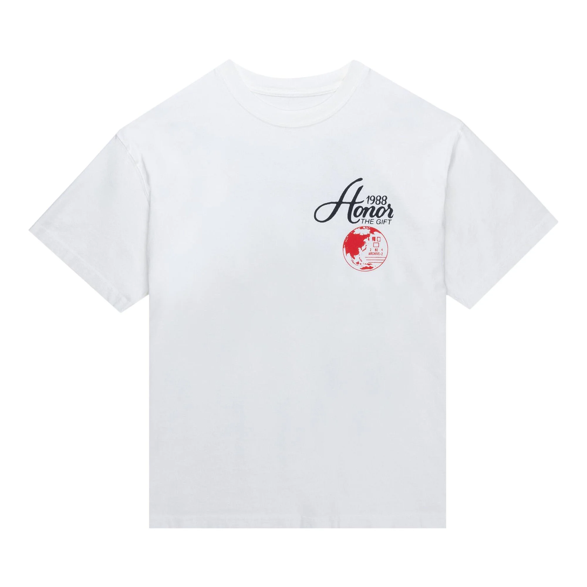 Honor The Gift Travel T-Shirt 'White' - 1