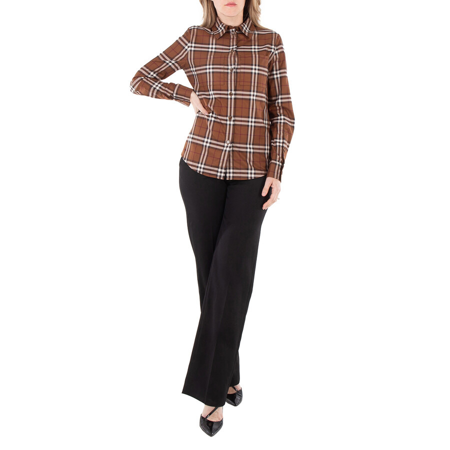 Burberry Long Sleeve Vintage Check Pattern Shirt - 2