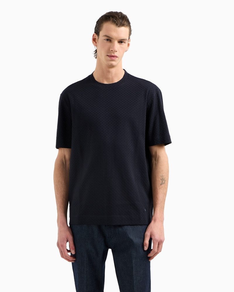 JACQUARD JERSEY T-SHIRT 2