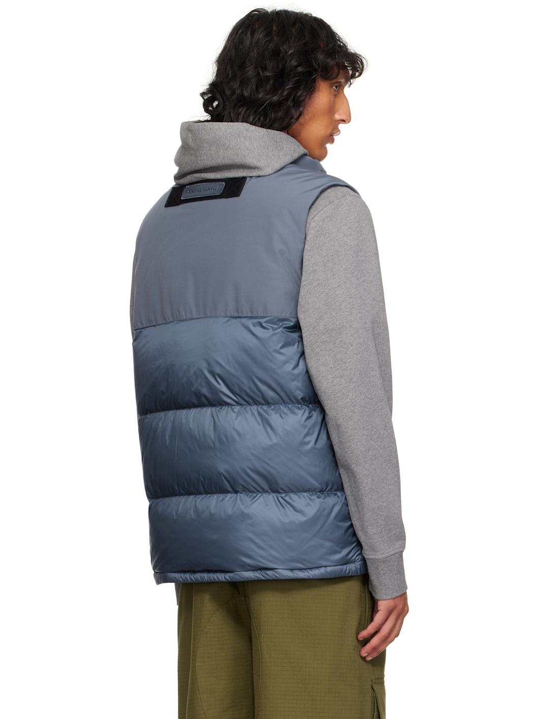 Blue 'Paradigm' Freestyle Down Vest - 3