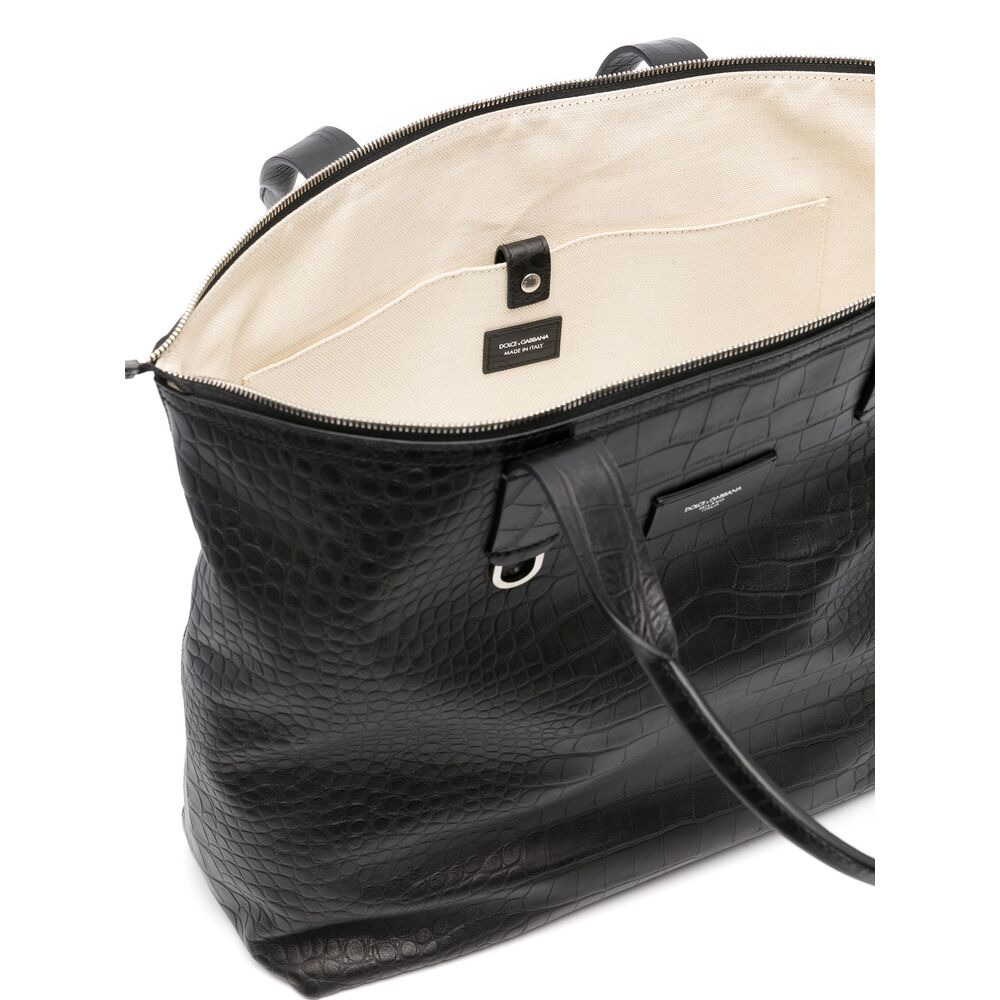 Dolce & Gabbana Black Tote Bags Men - 2