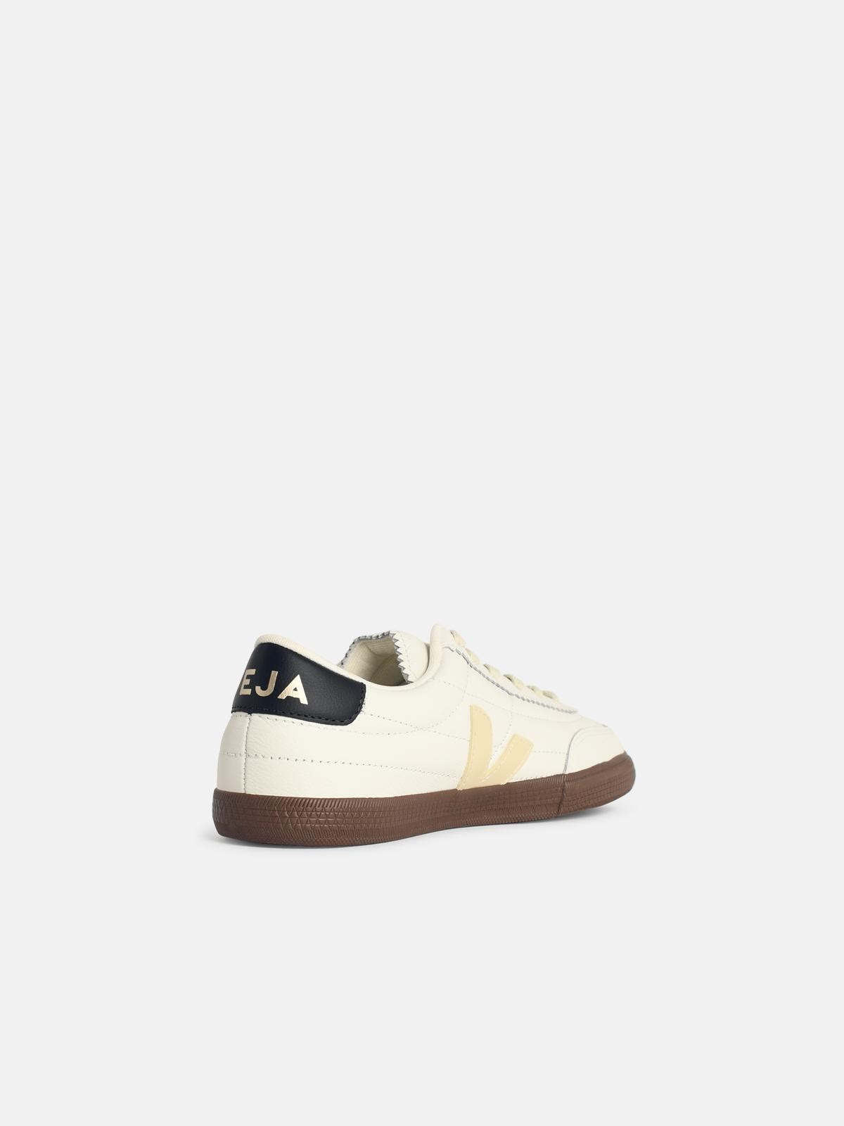 'PANENKA' WHITE O.T. LEATHER SNEAKERS - 3