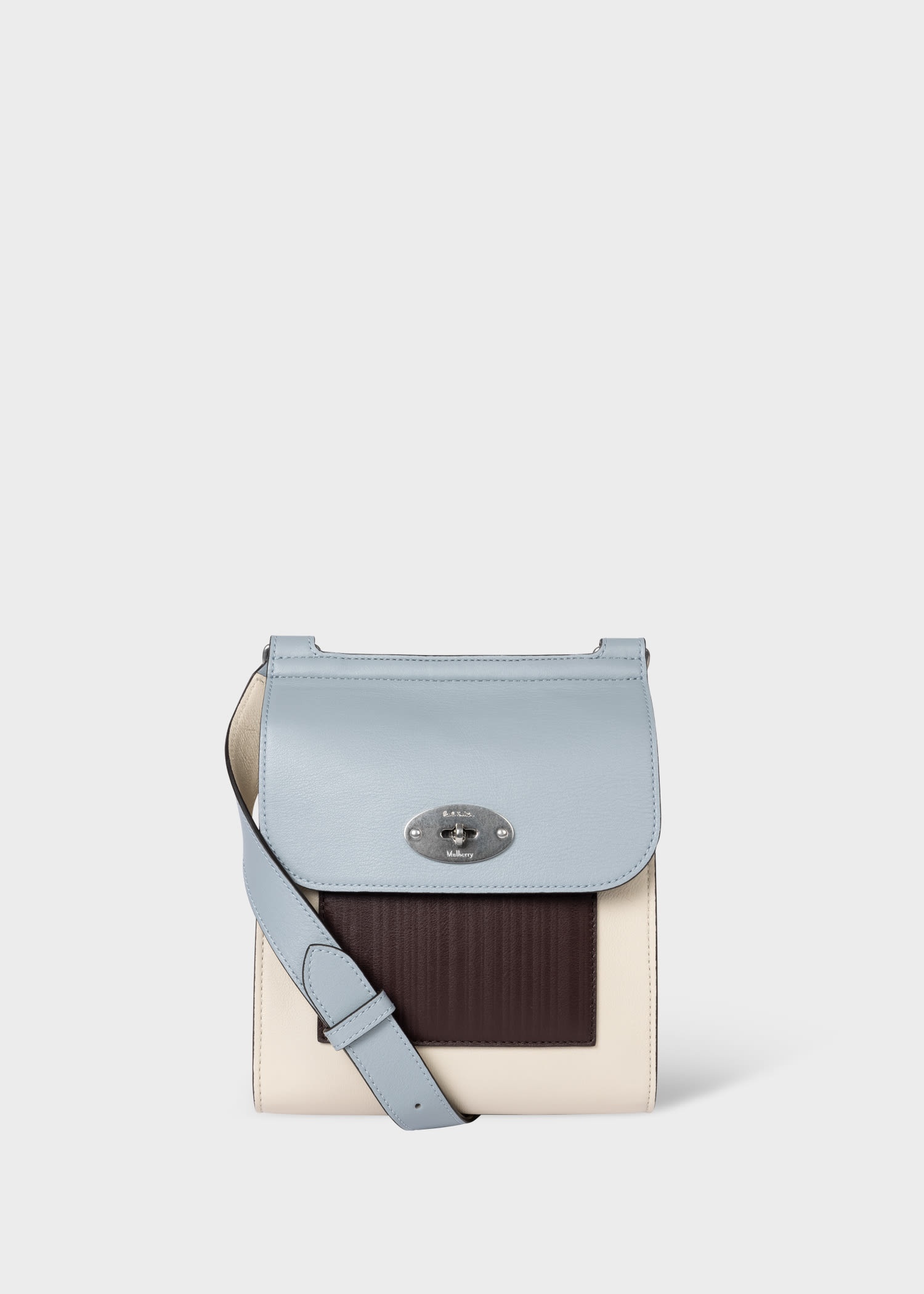 Mulberry x Paul Smith - Cloud Blue Small Antony Bag - 1