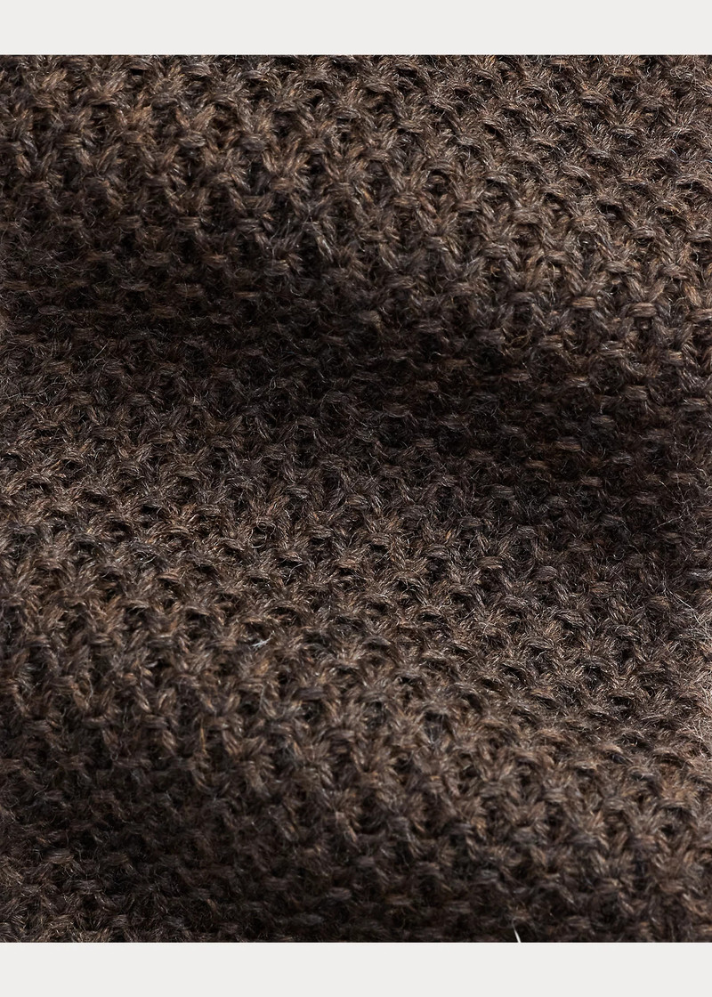 Embroidered Knit Wool Tie 3