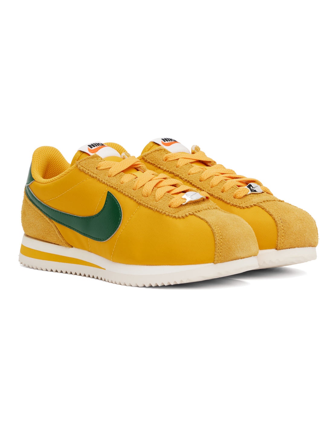 Yellow Cortez Textile Sneakers - 4