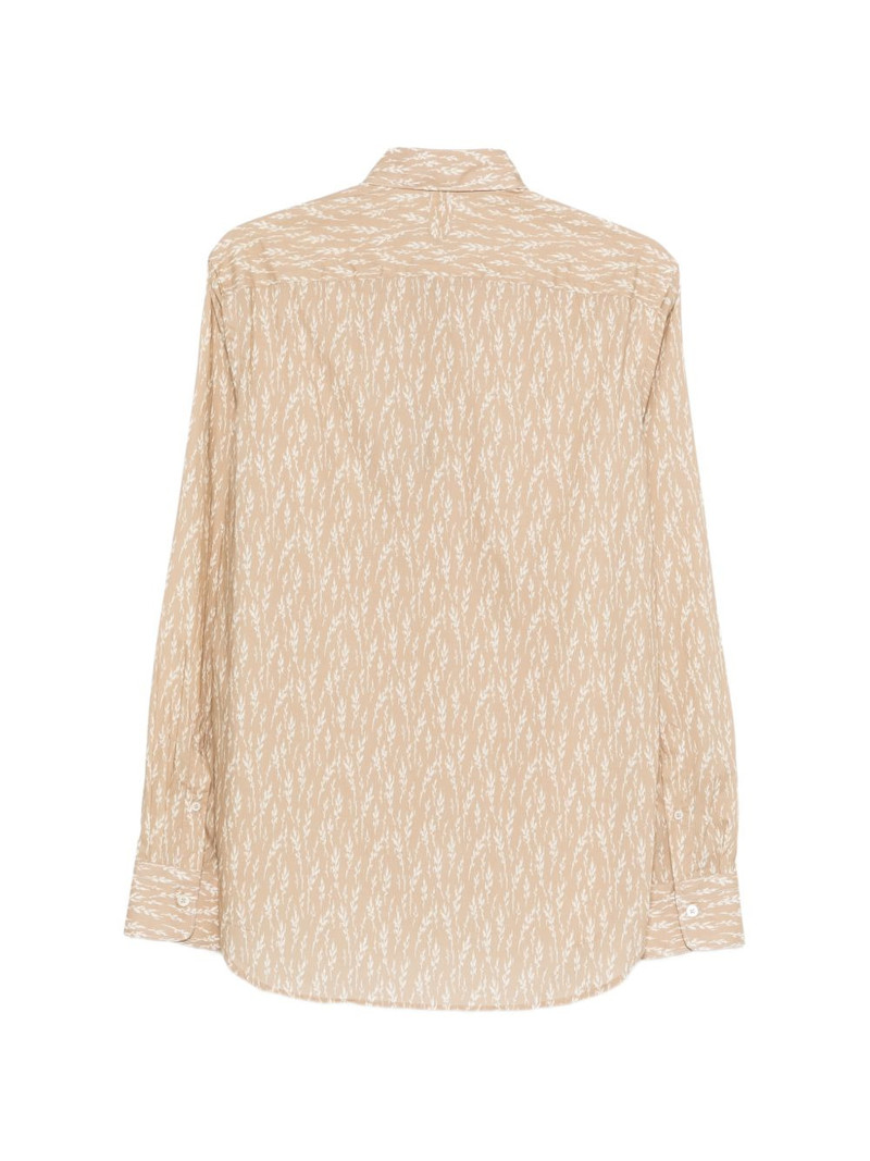 Canali printed shirt outlook