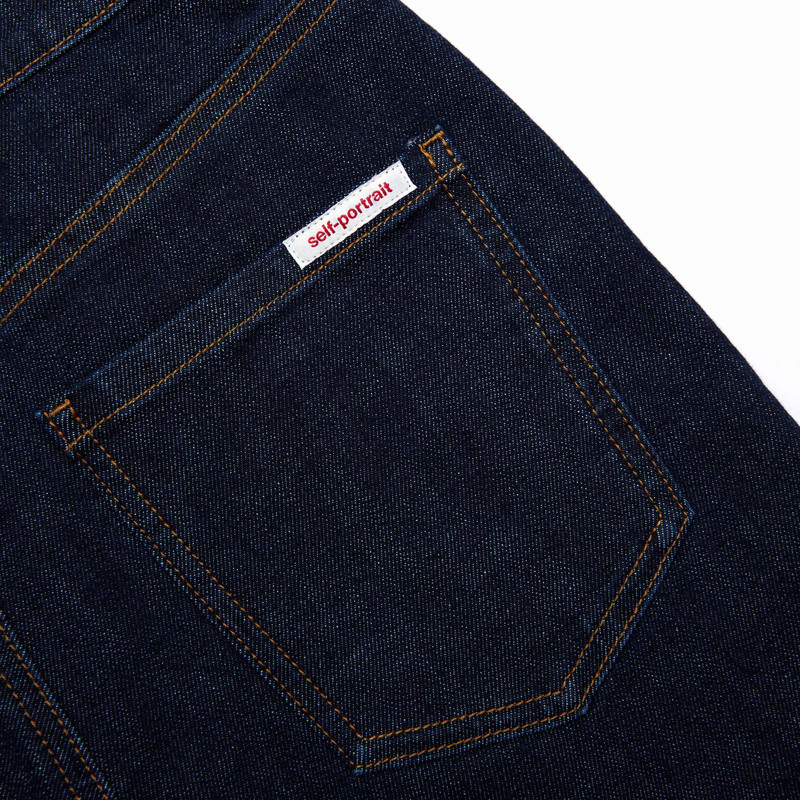 Indigo Straight Leg Jeans 5