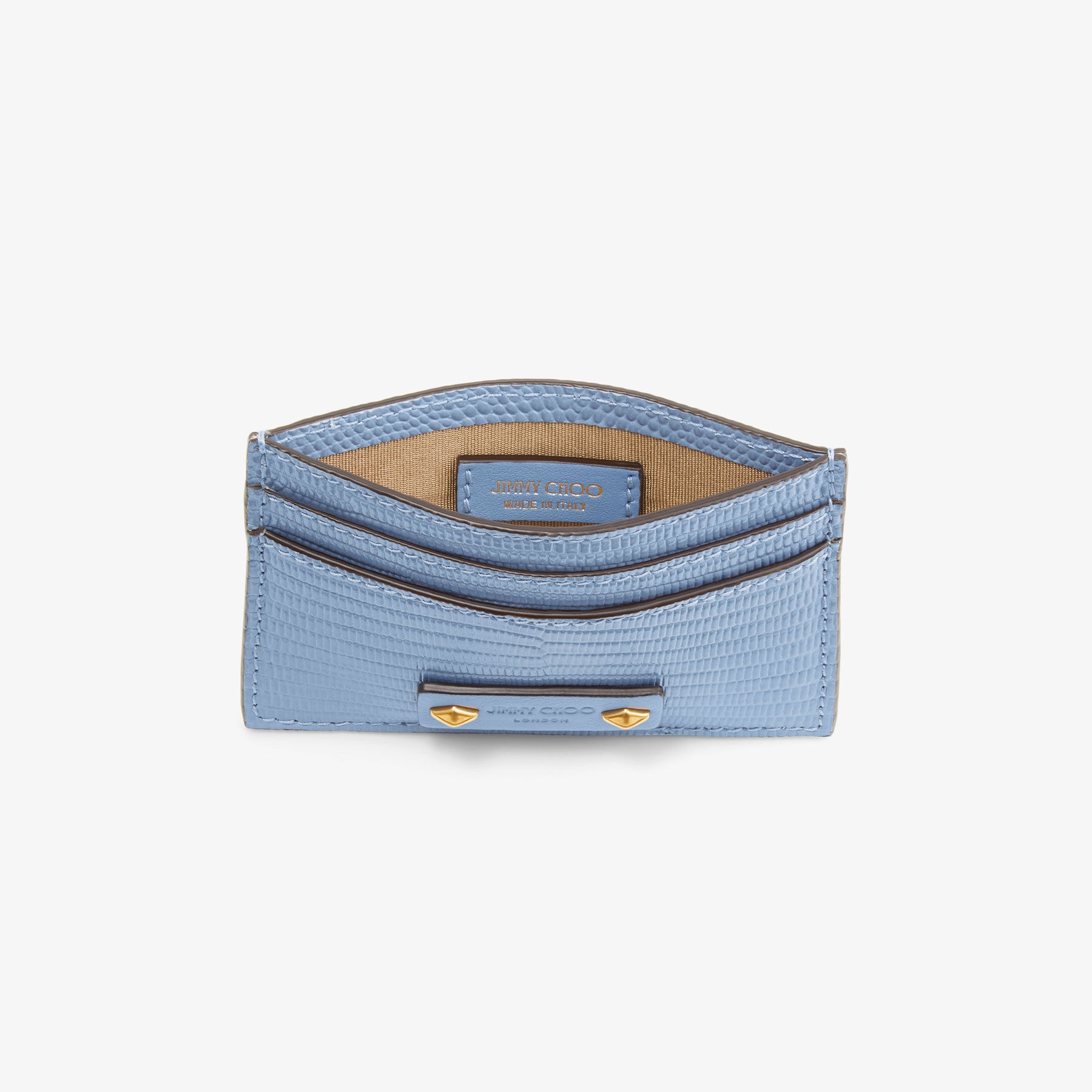 Umika
Denim Lizard Print Card Holder - 3