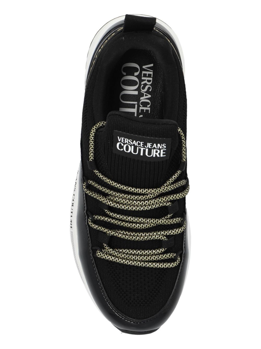 Dynamic logo-print sneakers - 6
