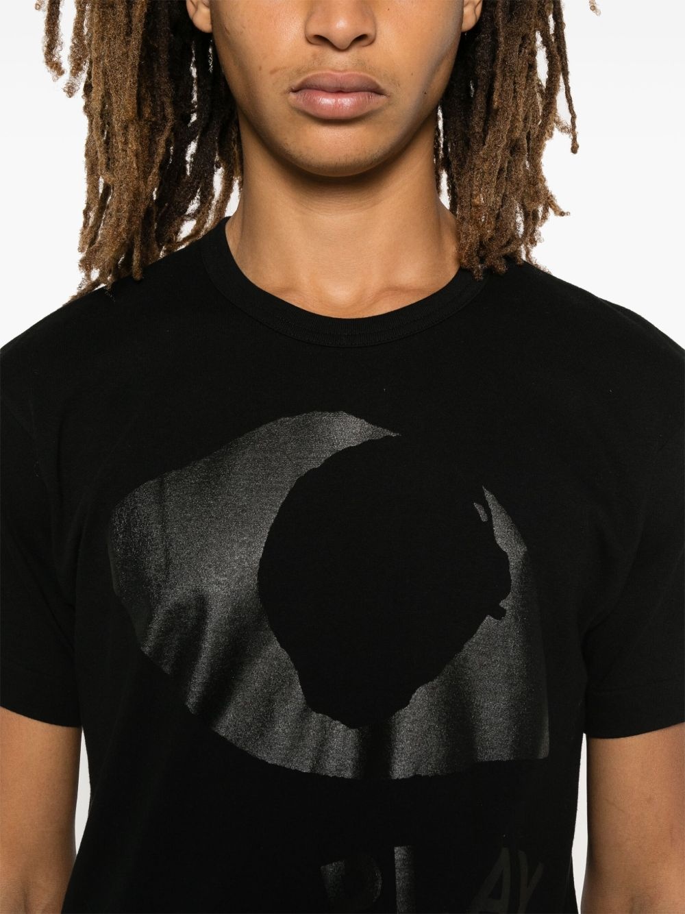 eye-print T-shirt - 5