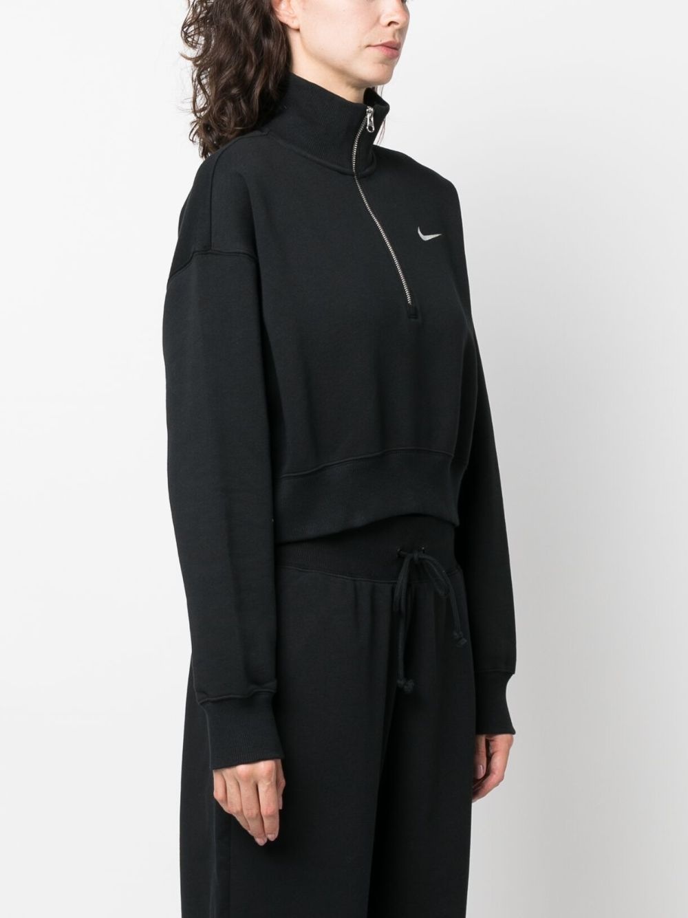 Phoenix cropped zip-up sweatshirt - 3