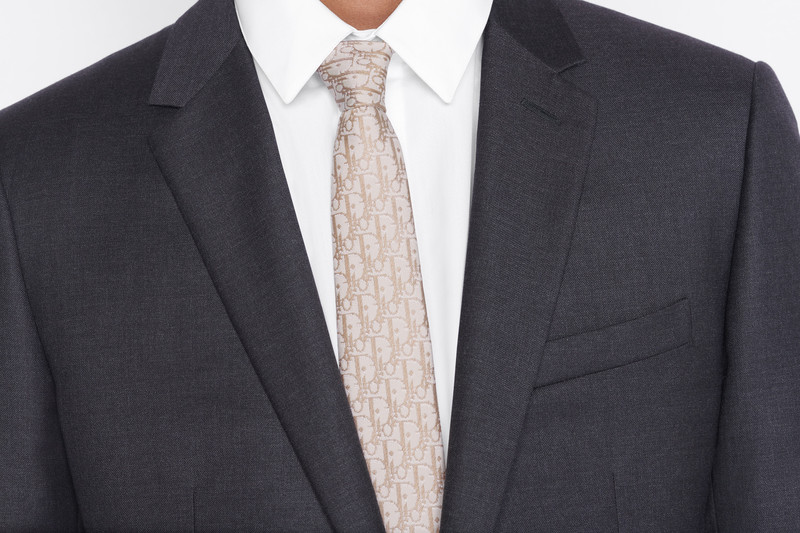 Dior Oblique Pixel Tie 3