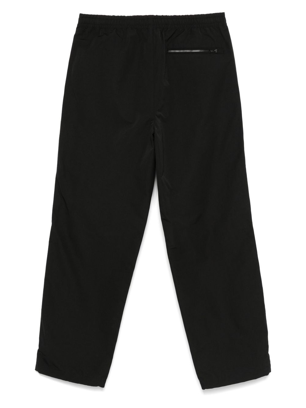 cotton-blend loose-fit trousers - 2