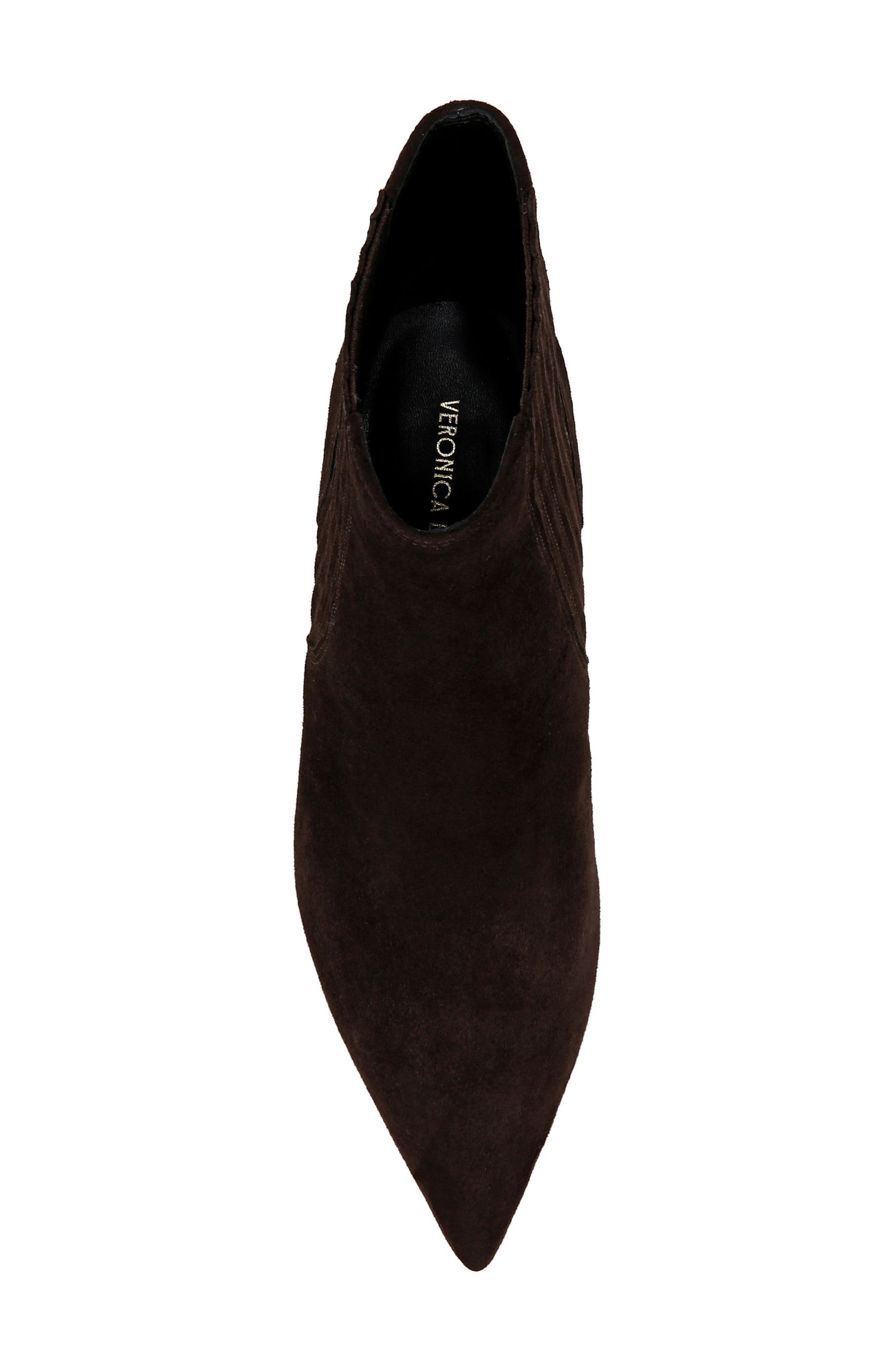 Veronica Beard Lisa 70mm Pointed Toe Bootie in Espresso at Nordstrom - 5