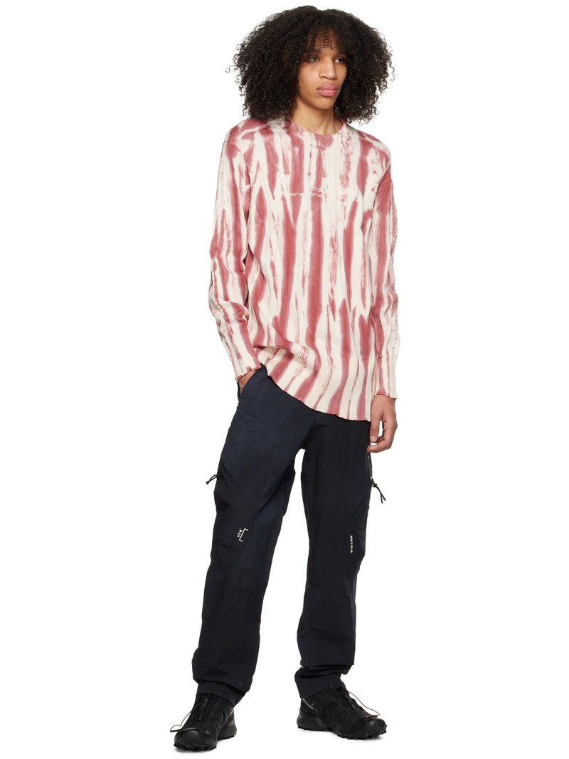 A-COLD-WALL* Red Crease Print Sweater outlook