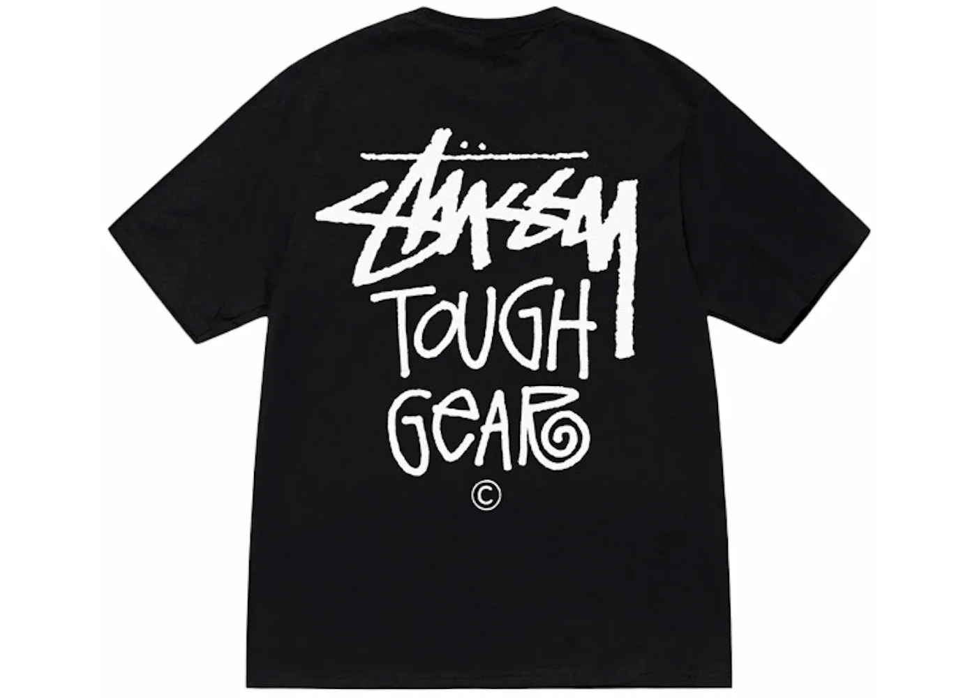 Stussy Tough Gear Tee Black - 1