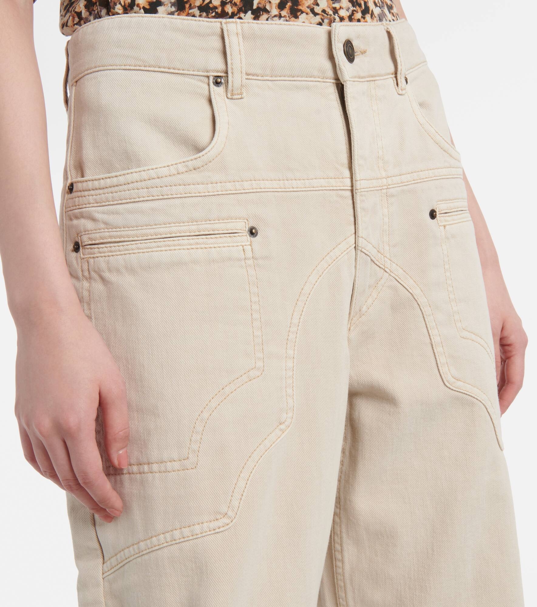 Beryl high-rise wide-leg jeans - 4