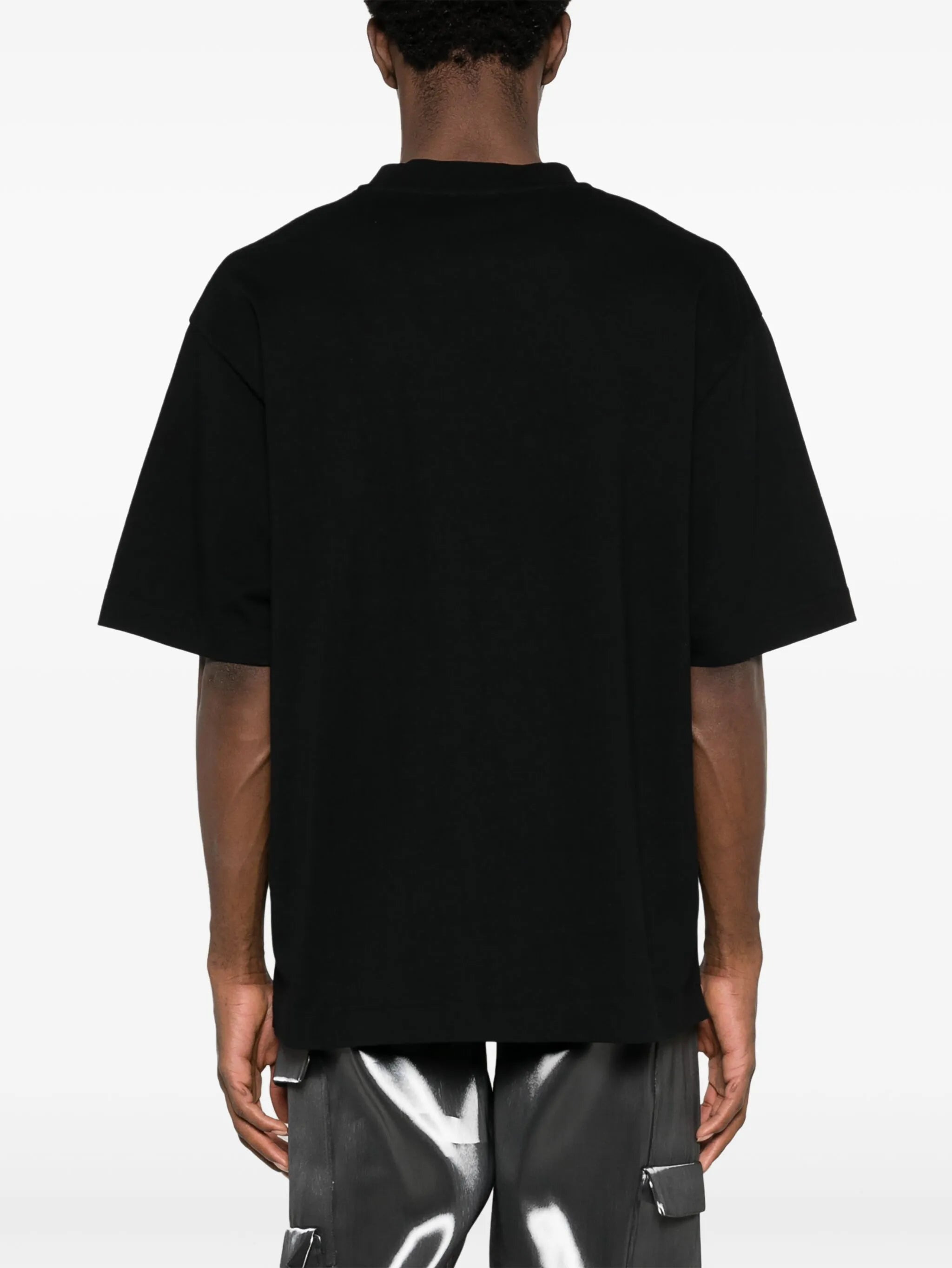 Off-white Big Bookish Skate Cotton T-shirt - 4