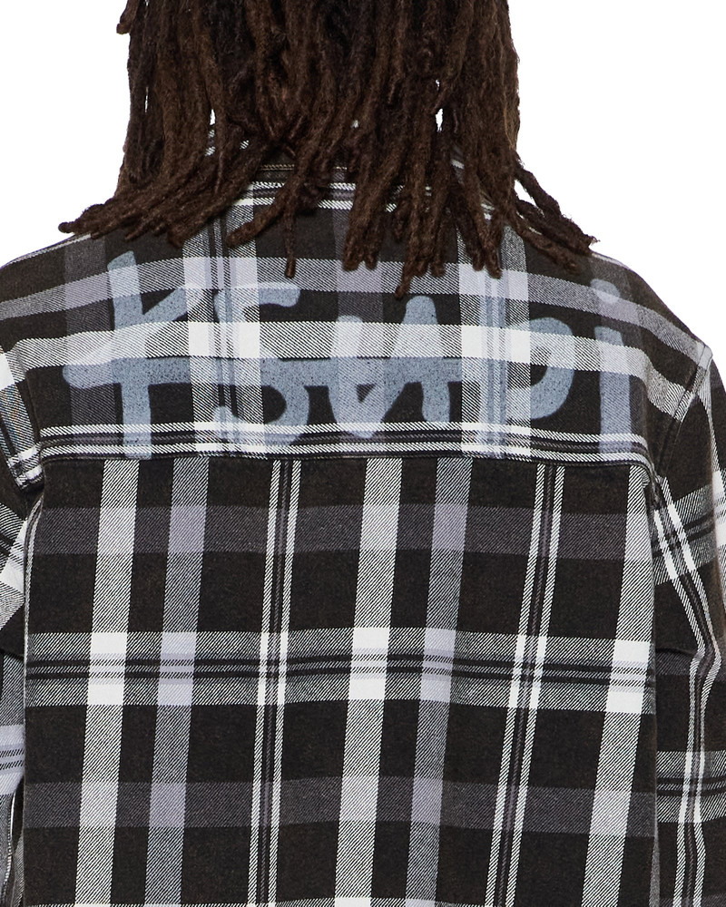 ROSEBOWL LS SHIRT 1999 BLACK CHECK 4