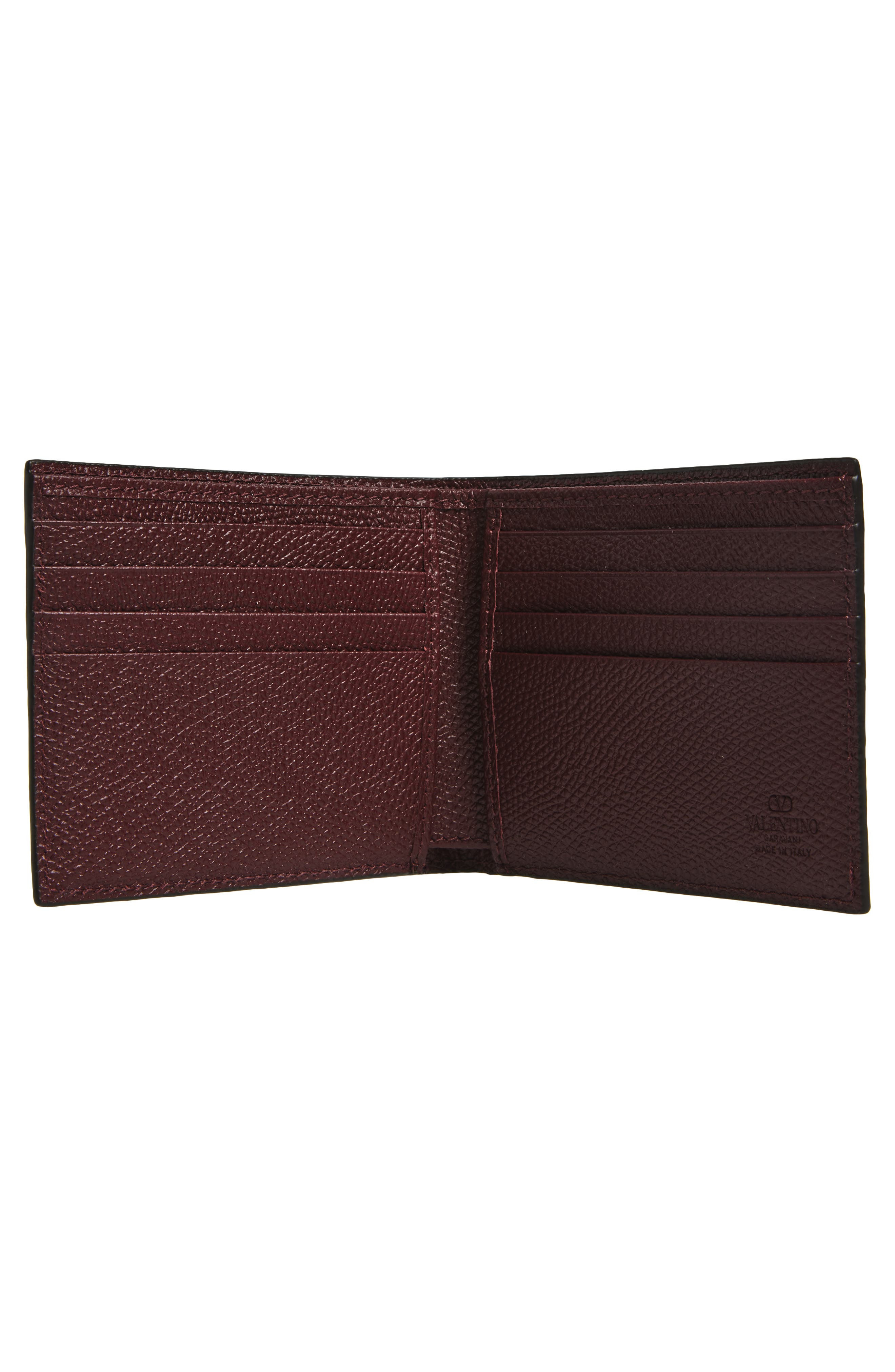 Valentino Garavani VLOGO Signature Bifold Leather Wallet in Red at Nordstrom - 2