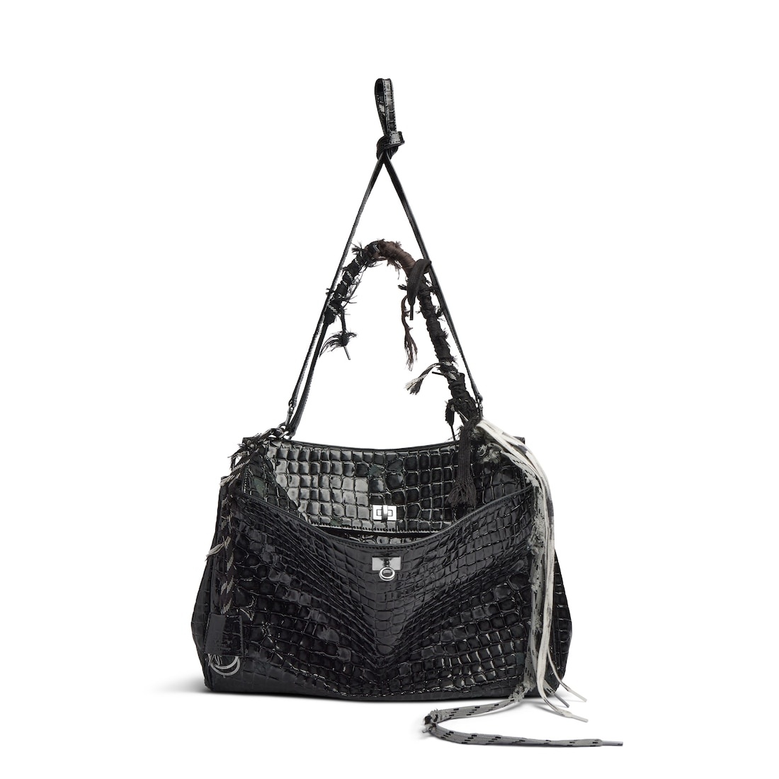 Women's Rodeo Large Handbag  in Black - 5
