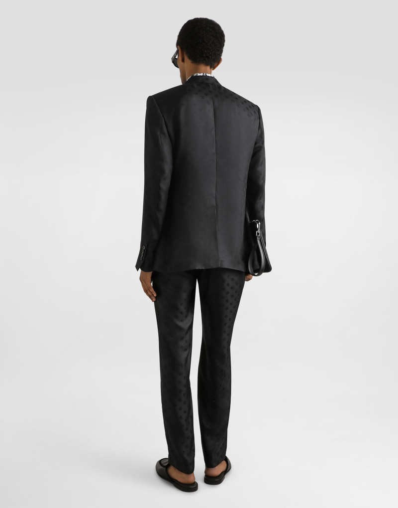 DG logo jacquard trousers 3