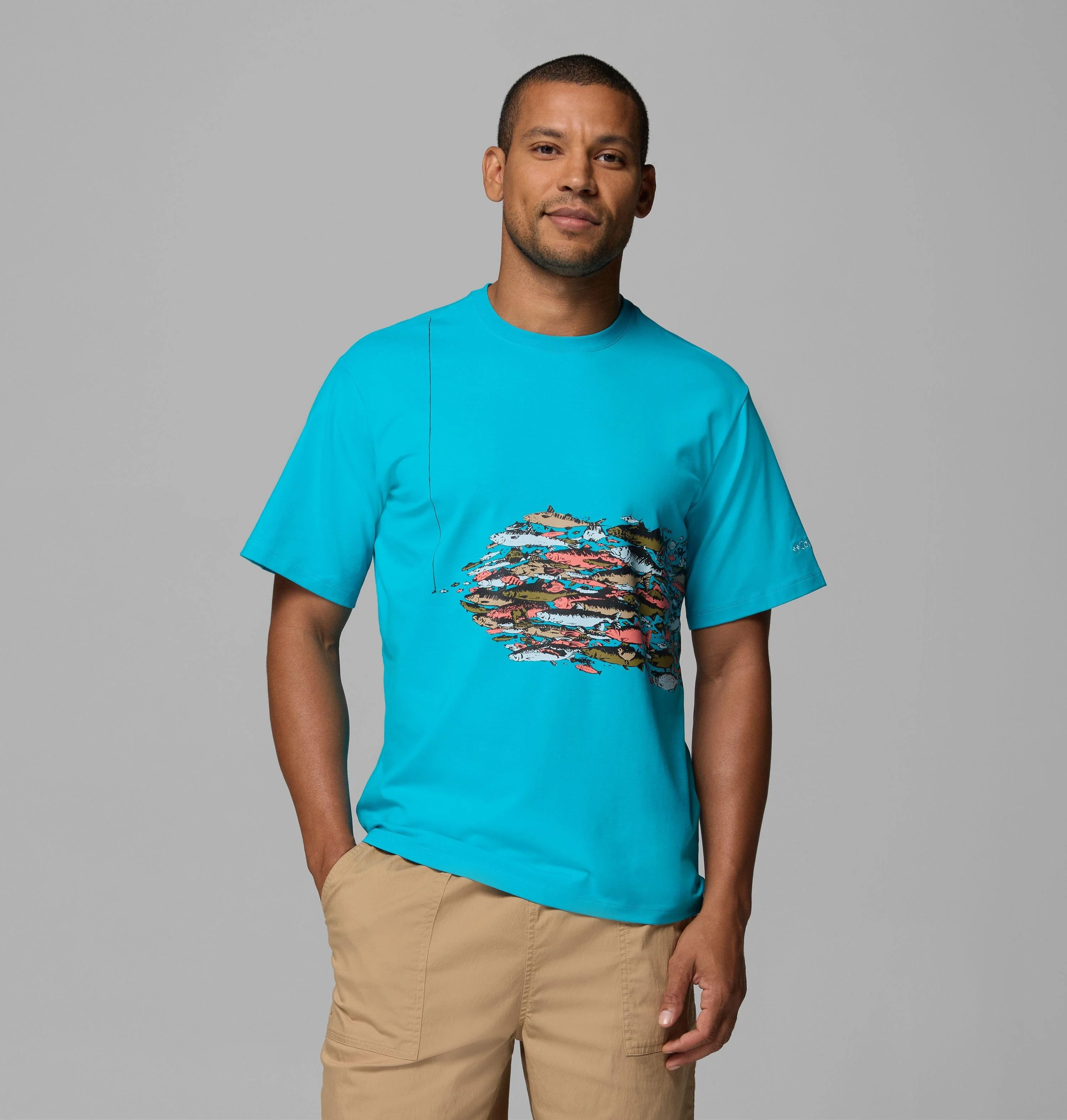 Men's PFG Bonefish Flats Short Sleeve T-Shirt - 1