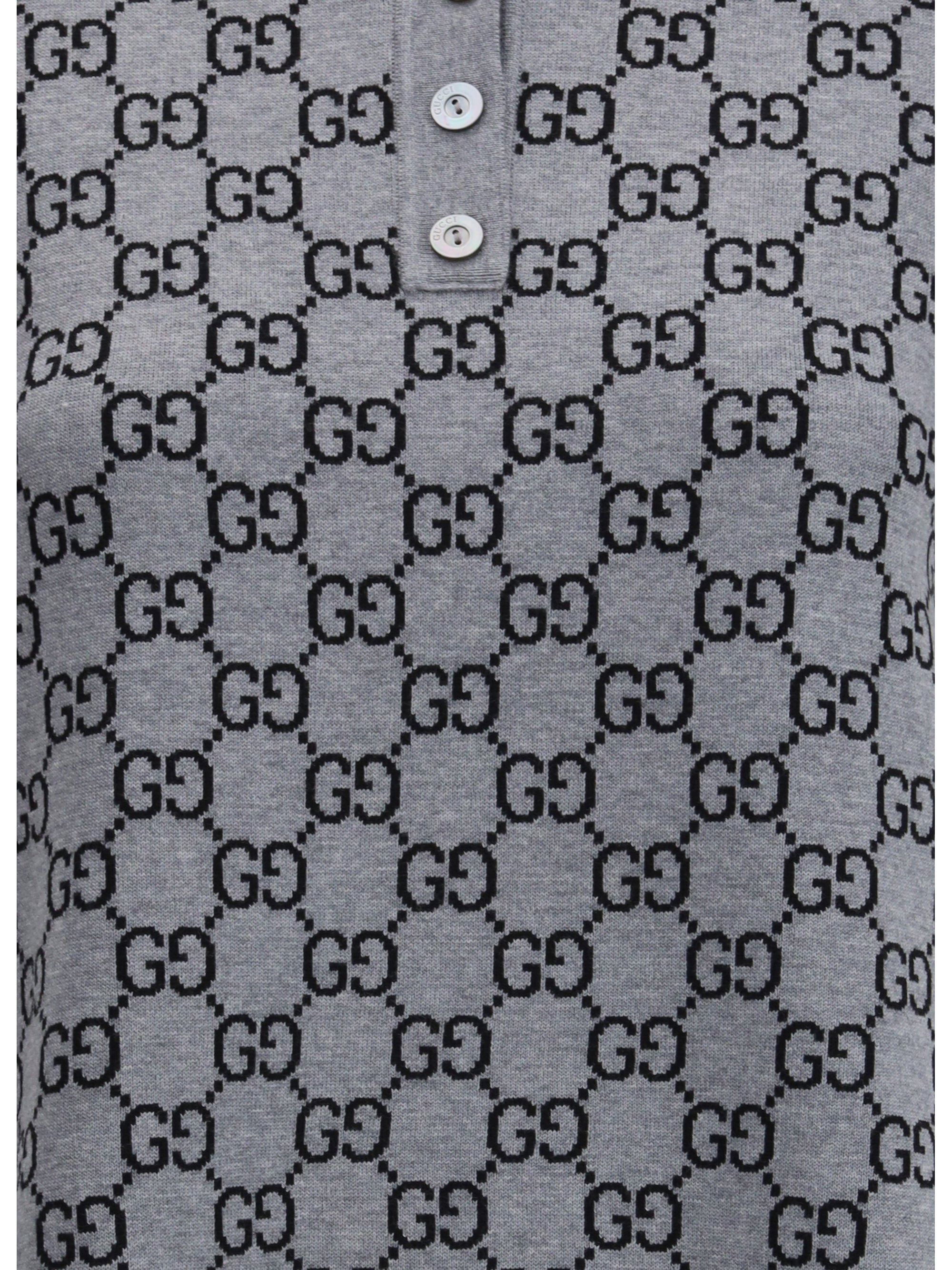 Gucci Women Gg Supreme Polo Dress - 3