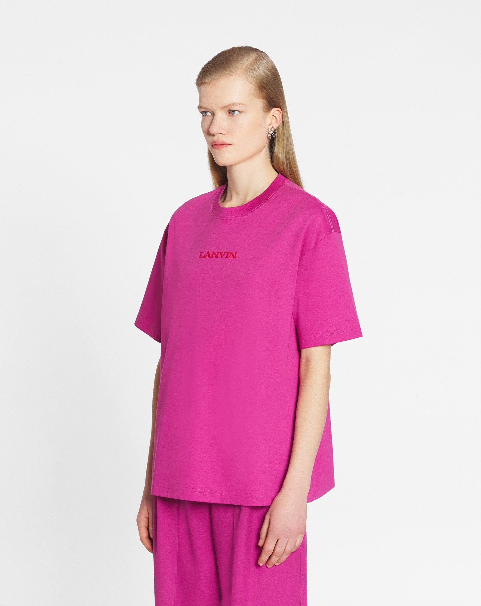 LANVIN EMBROIDERED T-SHIRT - 3