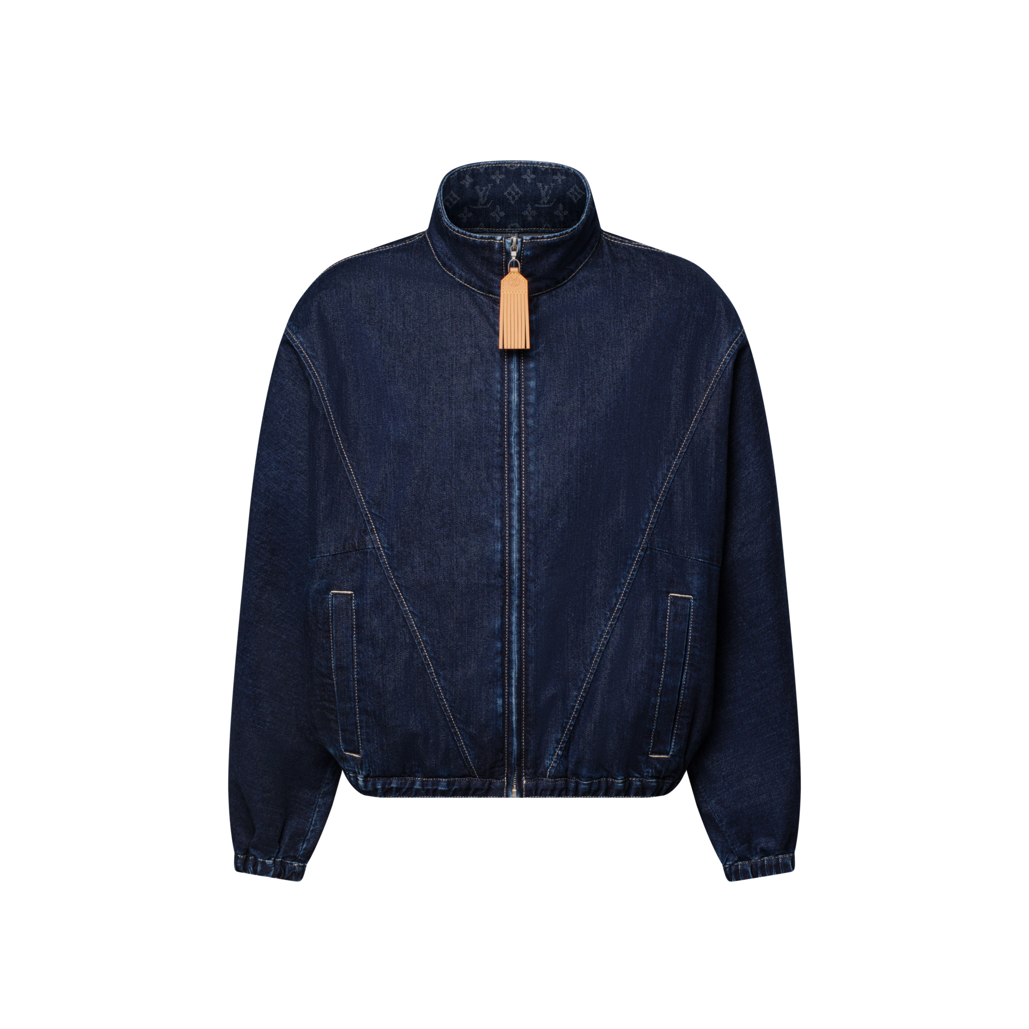 Denim Zip-Up Jacket - 1