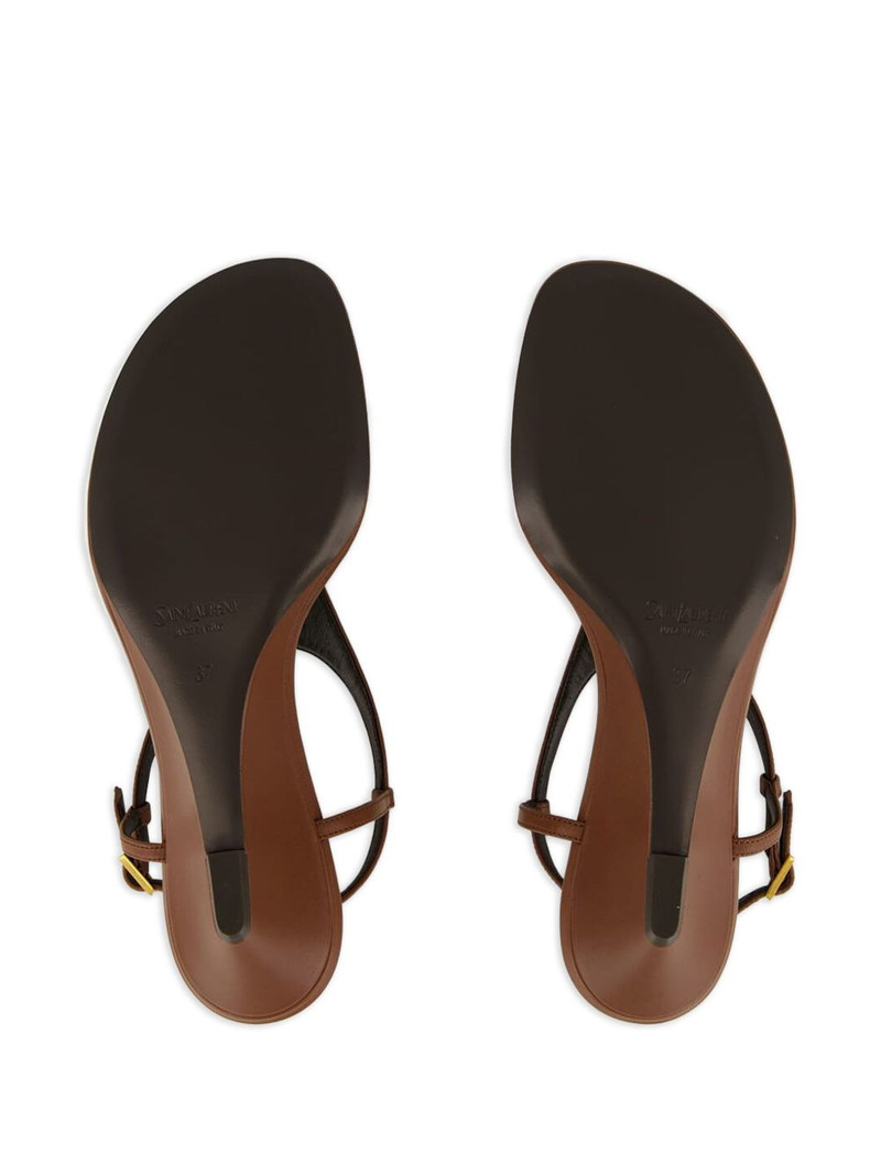 40mm Cassandre-plaque leather sandals 5